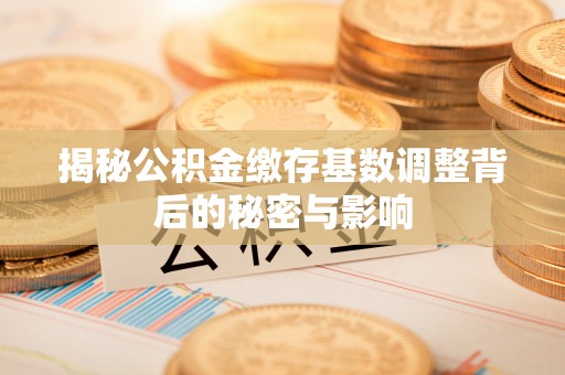 江阳揭秘公积金缴存基数调整背后的秘密与影响