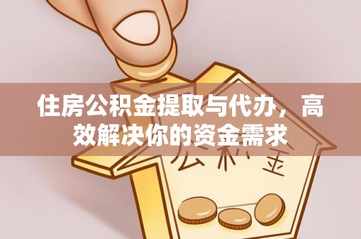 江阳住房公积金提取与代办，高效解决你的资金需求