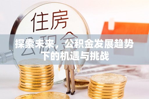 江阳探索未来，公积金发展趋势下的机遇与挑战